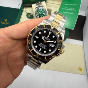Rolex Submariner ouro/aço
