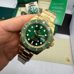 Rolex Submariner ouro/aço