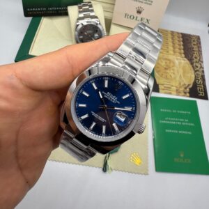 Rolex date just blue